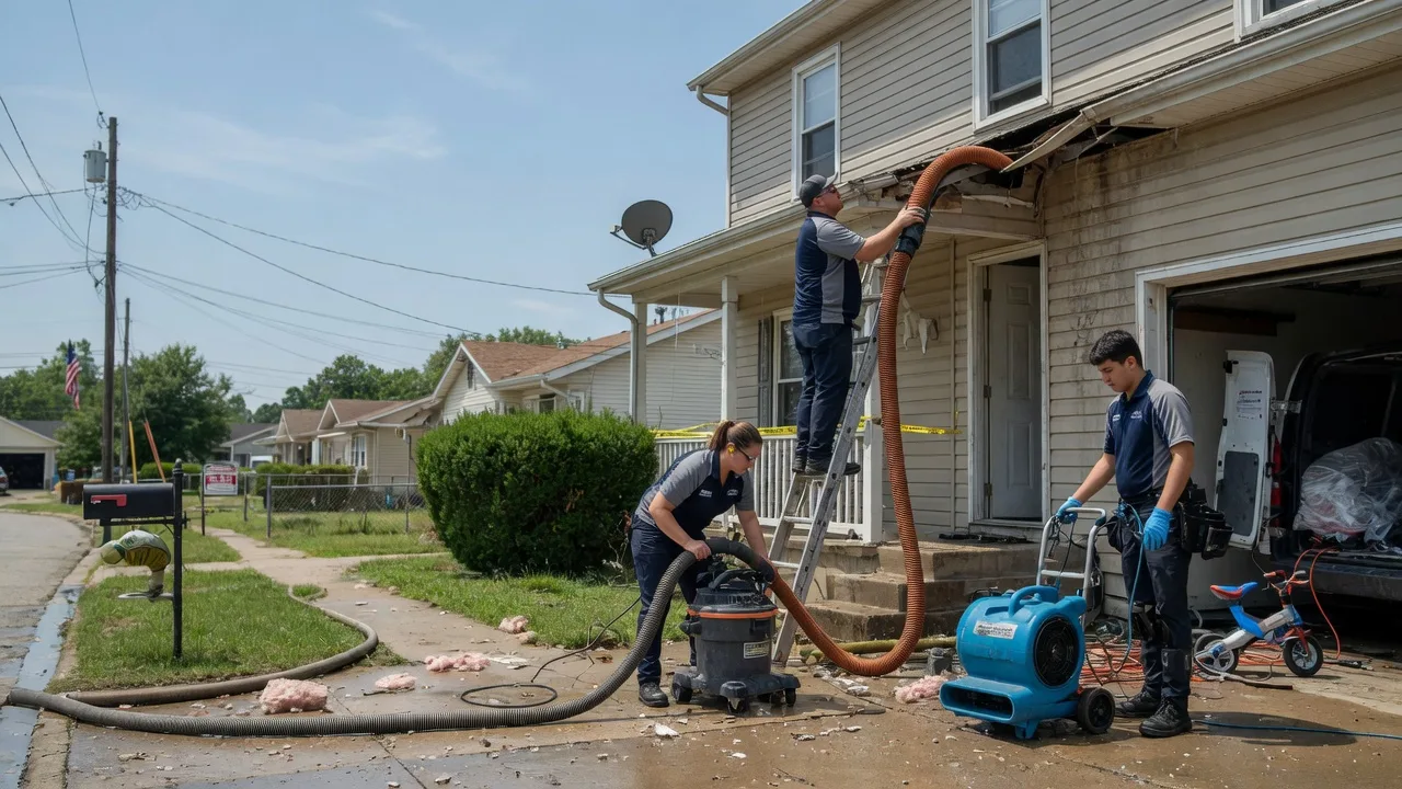 Water Damage Restoration in Kingman, KS near me